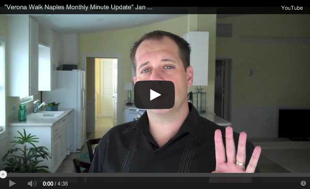 Verona Walk Naples “Monthly Minute Update” January 2014 Verona Walk Naples “Monthly Minute Update” January 2014