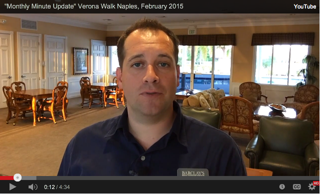 Verona Walk “Monthly Minute” February 2015 Verona Walk “Monthly Minute” February 2015