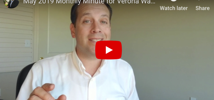 Monthly Minute for Verona Walk Naples May 2019 Monthly Minute for Verona Walk Naples May 2019